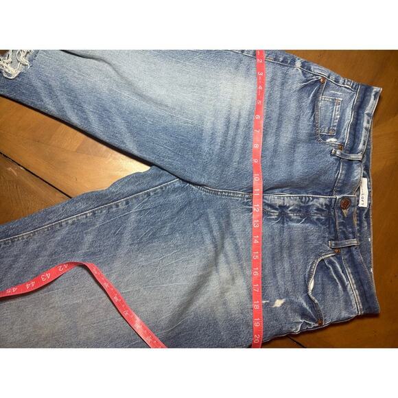 Loft jeans high waisted straight crop size 29 in excellent condition - Picture 10 of 13